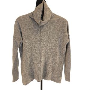 Aqua 100% Cashmere Oversized Turtleneck Sweater XS